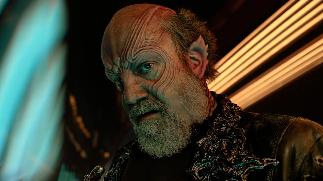 Paul Giamatti in season 1 of Star Trek: Starfleet Academy streaming on Paramount+. Photo Credit: Miller Mobley/Paramount+