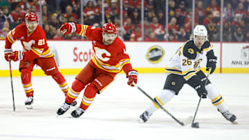 Boston Bruins v Calgary Flames