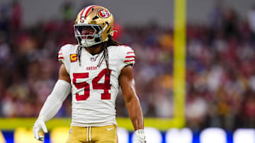 San Francisco 49ers linebacker Fred Warner (54)