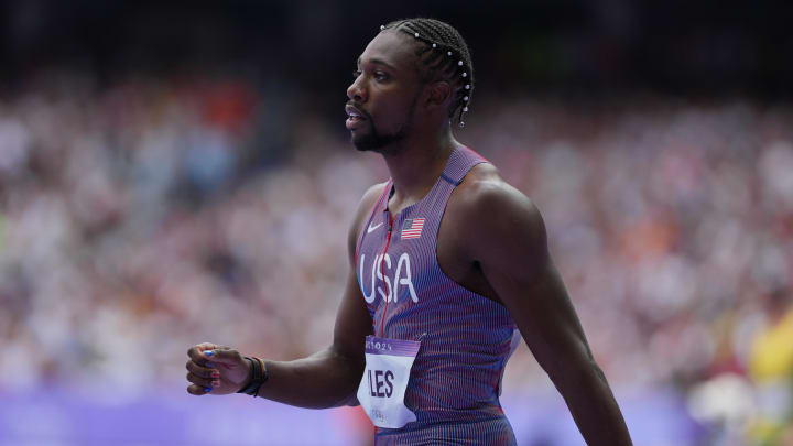 Lyles, a bronze medalist in the 200 in Tokyo, seeks his first Olympic gold in Paris.