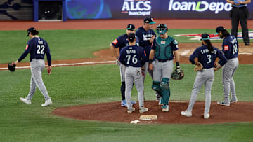 American League Championship Series - Seattle Mariners v Toronto Blue Jays - Game Seven