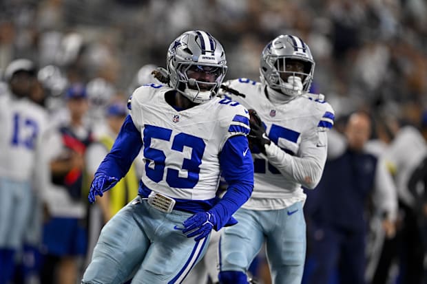 Dallas Cowboys linebacker James Houston. 