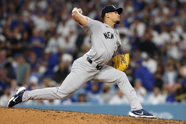 New York Yankees pitcher Jonathan Loaisiga