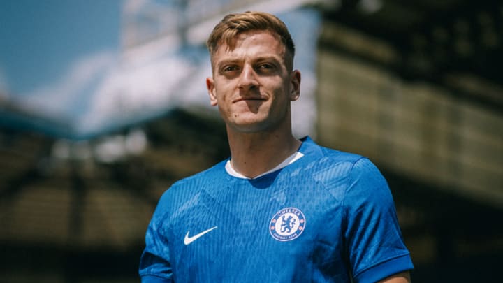 Liam Delap was announced as a Chelsea player on Wednesday. Liam Delap was announced as a Chelsea player on Wednesday.