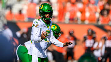 With a year to refine his game and increase his understanding, is Dante Moore ready to take command of the Oregon offense?