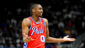Philadelphia 76ers v Detroit Pistons