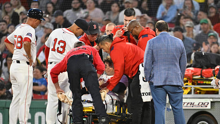 Casas remained in the hospital after the game Casas remained in the hospital after the game
