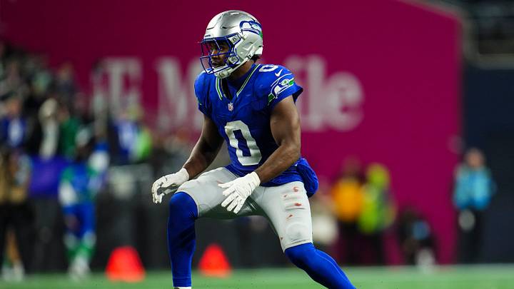 Tyrel Dodson with the Seattle Seahawks