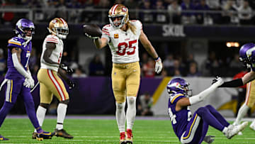 San Francisco 49ers tight end George Kittle (85)