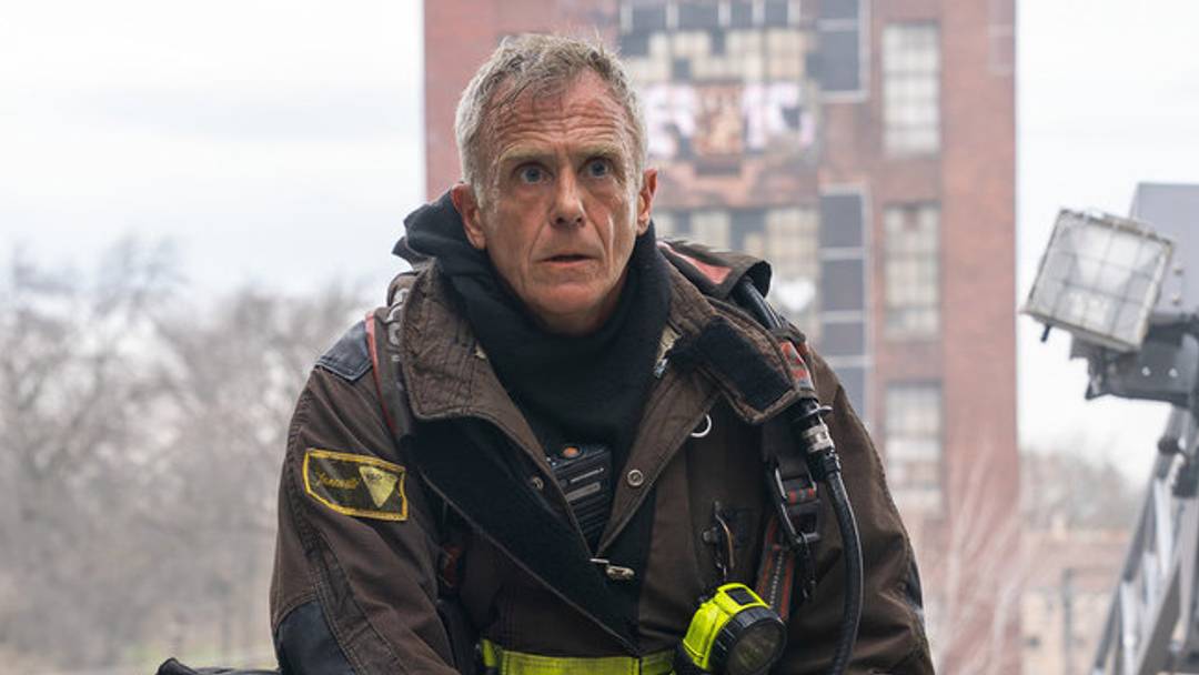 CHICAGO FIRE -- "Thank You" Episode 1421 -- Pictured: David Eigenberg as Christopher Herrmann