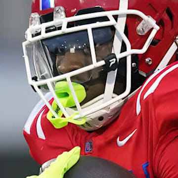 Duncanville's Trenton Yancey rushed for touchdowns of 53 and 27 yards as the Panthers thumped No. 6 Allen Saturday in Mesquite to advance to the UIL 6A Division I state championship at AT&T Stadium.