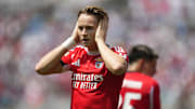 Le Norvégien Andreas Schjelderup buteur face au Bayern Munich, synonyme de première place pour Benfica.