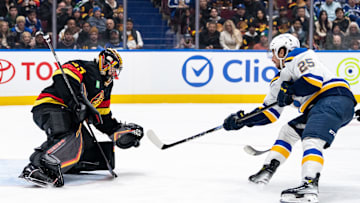 St Louis Blues v Vancouver Canucks