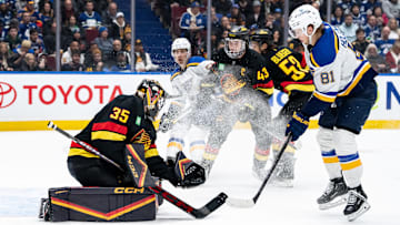 St Louis Blues v Vancouver Canucks