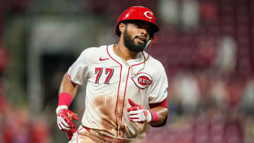 Cincinnati Reds outfielder Rece Hinds