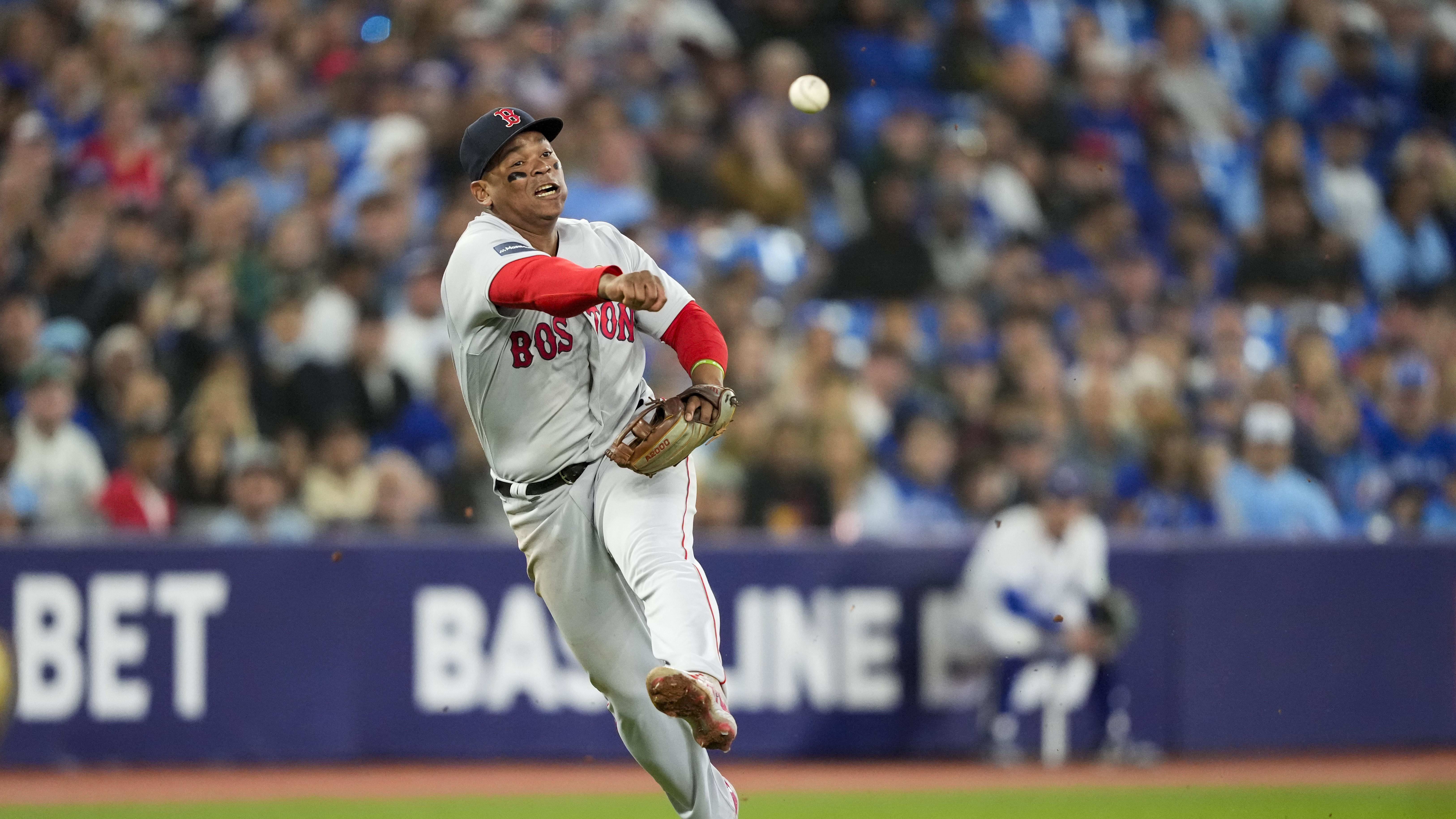 Boston Red Sox third baseman Rafael Devers