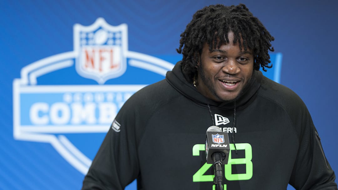 University of Missouri offensive lineman Armand Membou (OL28)