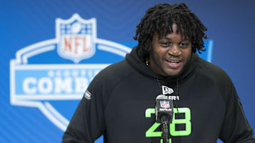 University of Missouri offensive lineman Armand Membou (OL28)