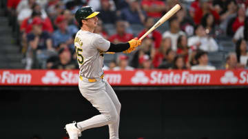 Oakland Athletics v Los Angeles Angels