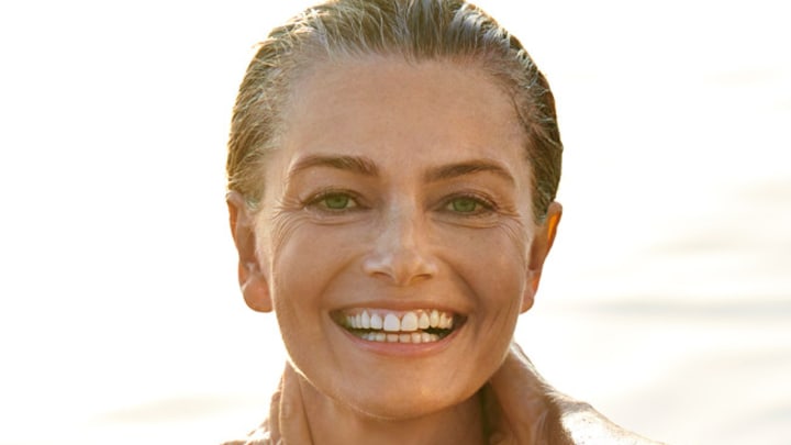 Paulina Porizkova was photographed by Yu Tsai in Kenya. 