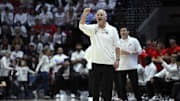 San Diego State Aztecs head coach Brian Dutcher.
