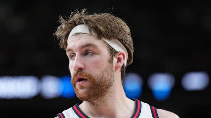 Former Gonzaga Bulldogs forward Timme during an NCAA tournament game against UConn. Former Gonzaga Bulldogs forward Timme during an NCAA tournament game against UConn.
