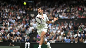 Novak Djokovic at Wimbledon 2024