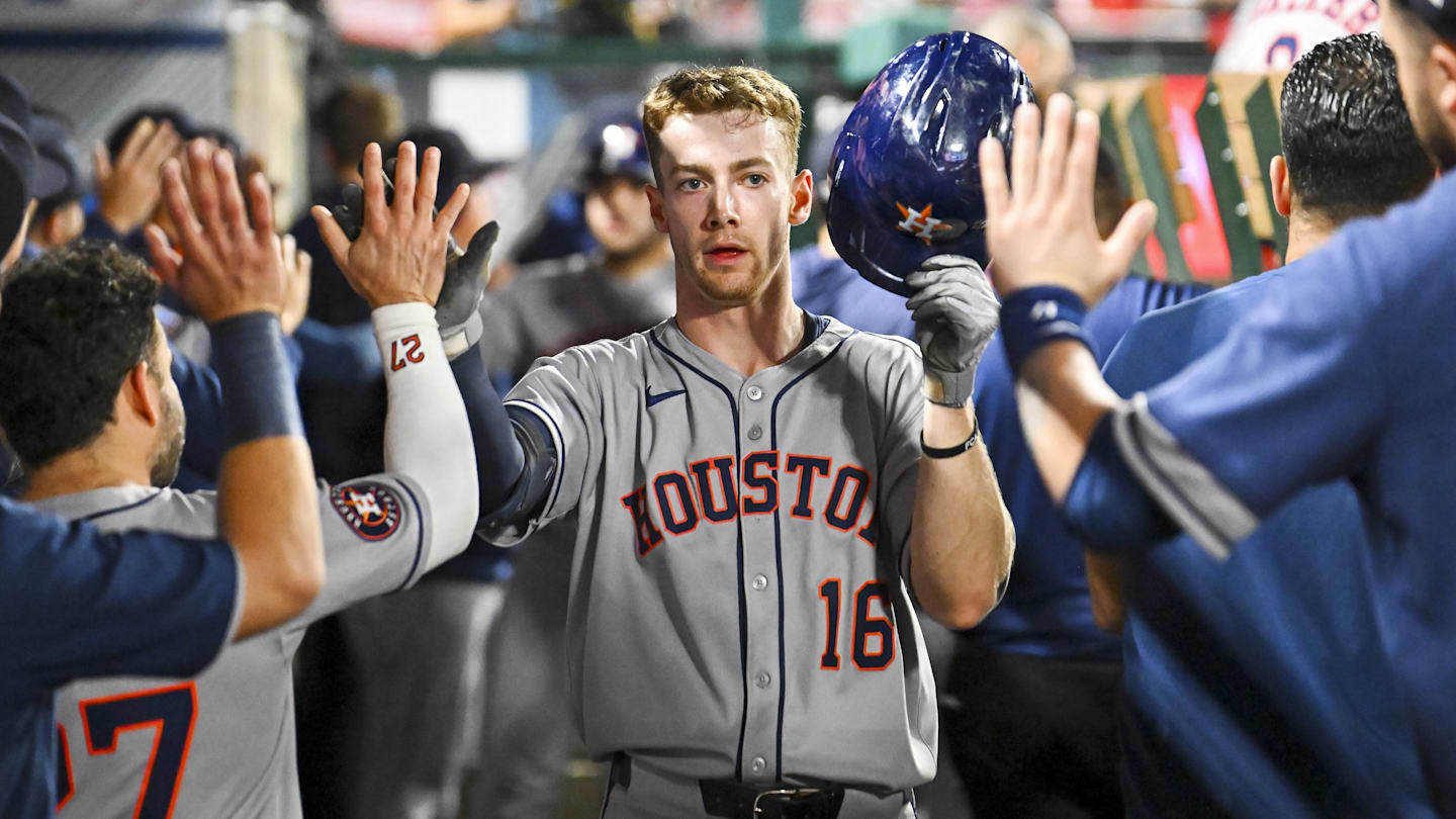 Key Statistic Behind Astros Rookie Zach Cole’s Rise to Major Leagues