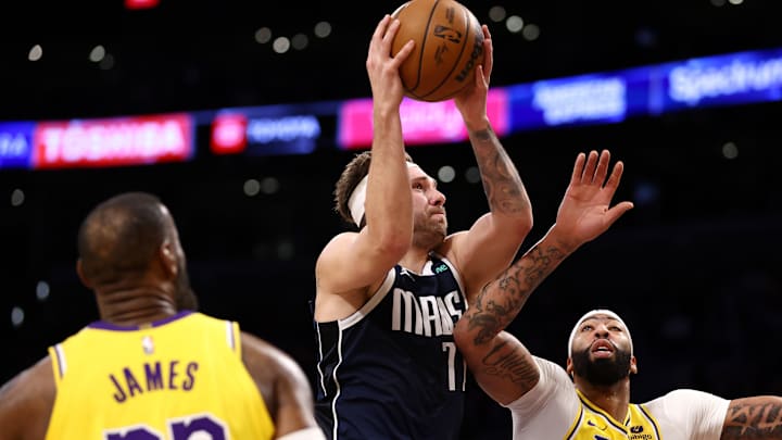 LeBron James, Luka Doncic, Anthony Davis