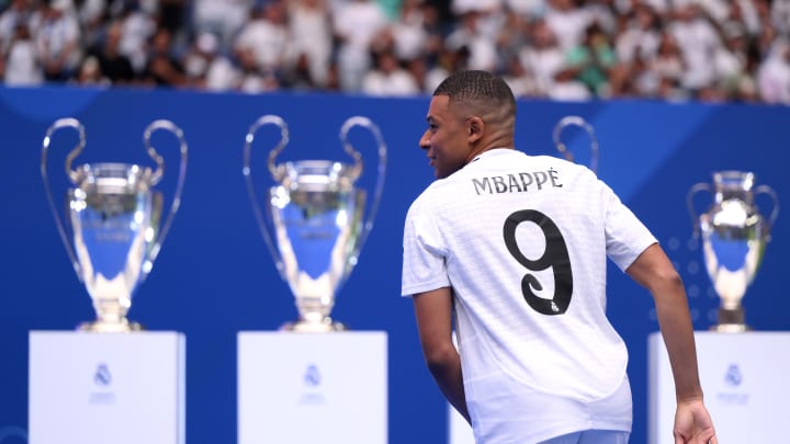 Real Madrid Unveils New Signing Kylian Mbappe