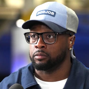 Feb 7, 2025; New Orleans, LA, USA; Gerald McCoy Mandatory Credit: Kirby Lee-Imagn Images