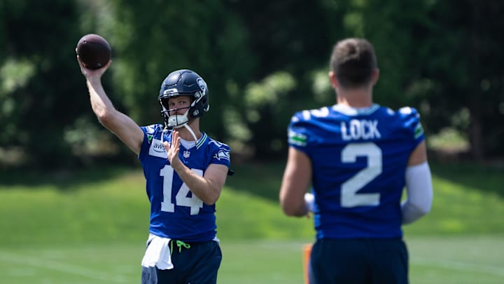 Seattle Seahawks quarterback Sam Darnold