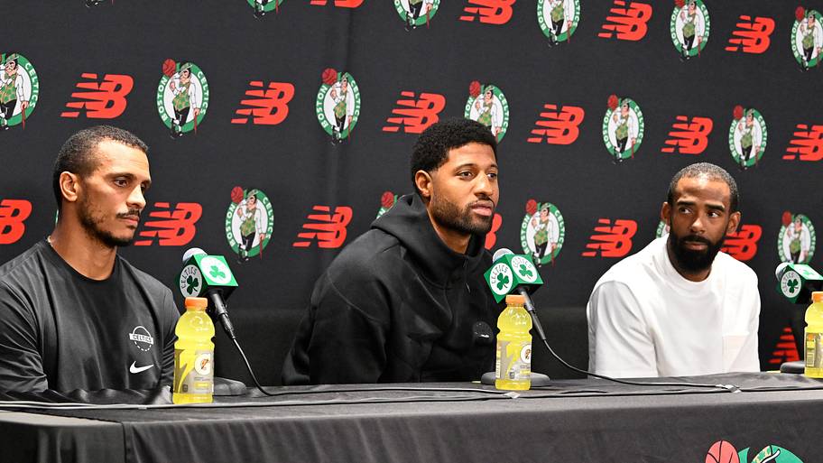 Paul George and Mike Conley
