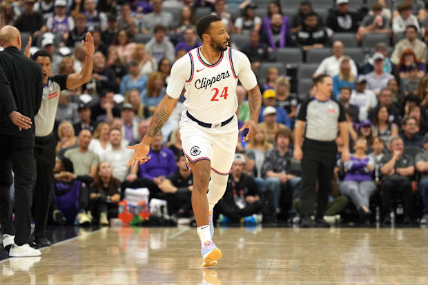 Los Angeles Clippers guard Norman Powell (24) 
