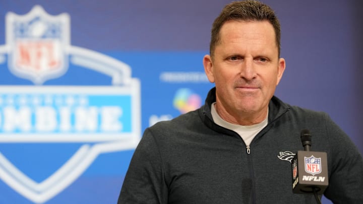 Denver Broncos general manager George Paton