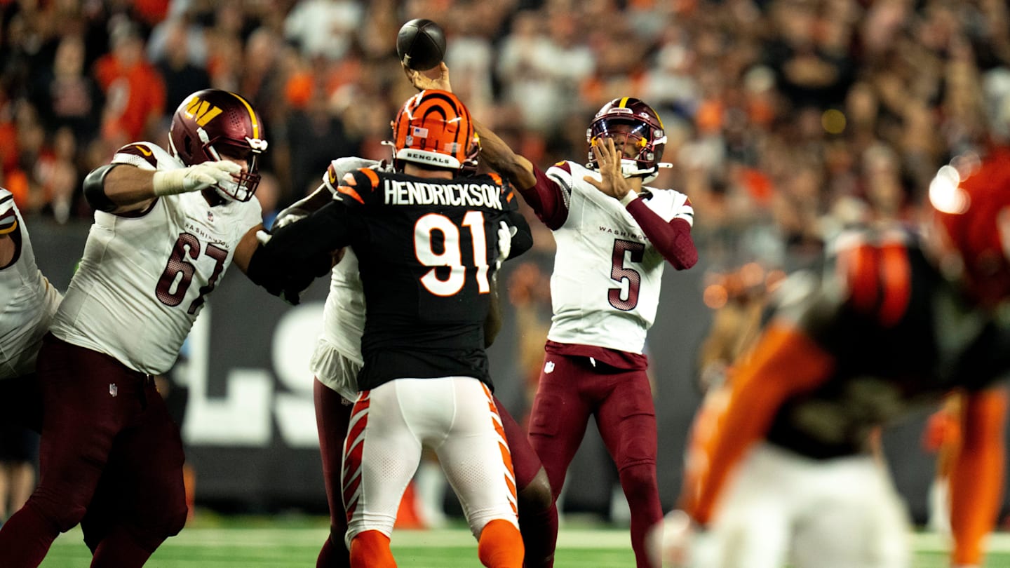 Look Cincinnati Bengals TwoFace Performance Against Commanders Makes