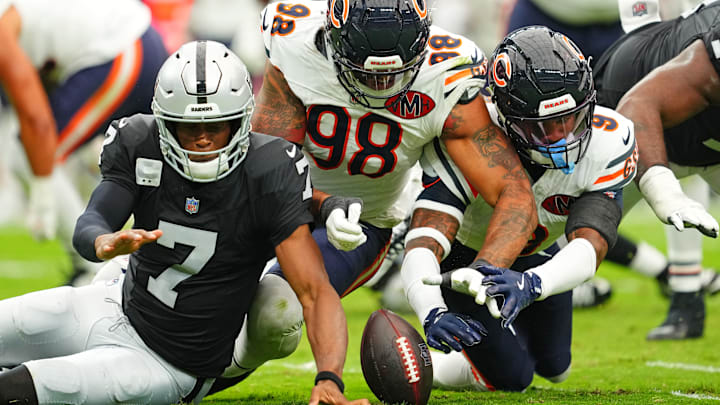 Chicago Bears v Las Vegas Raiders