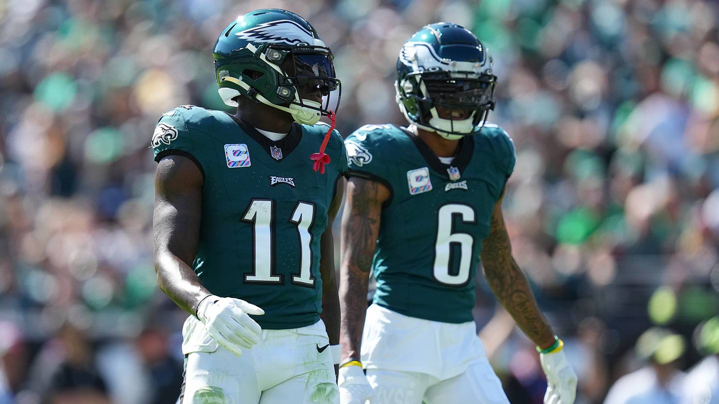 Is lack of wide receiver depth suddenly a concern for the Eagles? - Vimarsana News