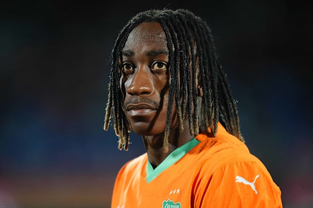 Yan Diomande เล่นให้กับทีมชาติไอวอรี่โคสต์