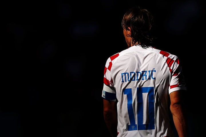 Luka Modric Croácia Marrocos Copa do Mundo Imagem
