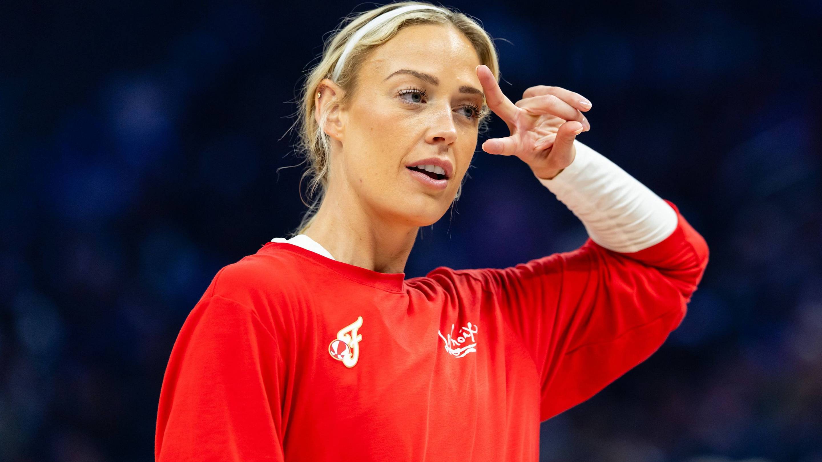 Sophie Cunningham Shares Victoria's Secret 'Goal' After Fever Season