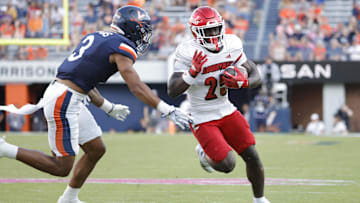 Louisville Cardinals running back Isaac Brown (25)