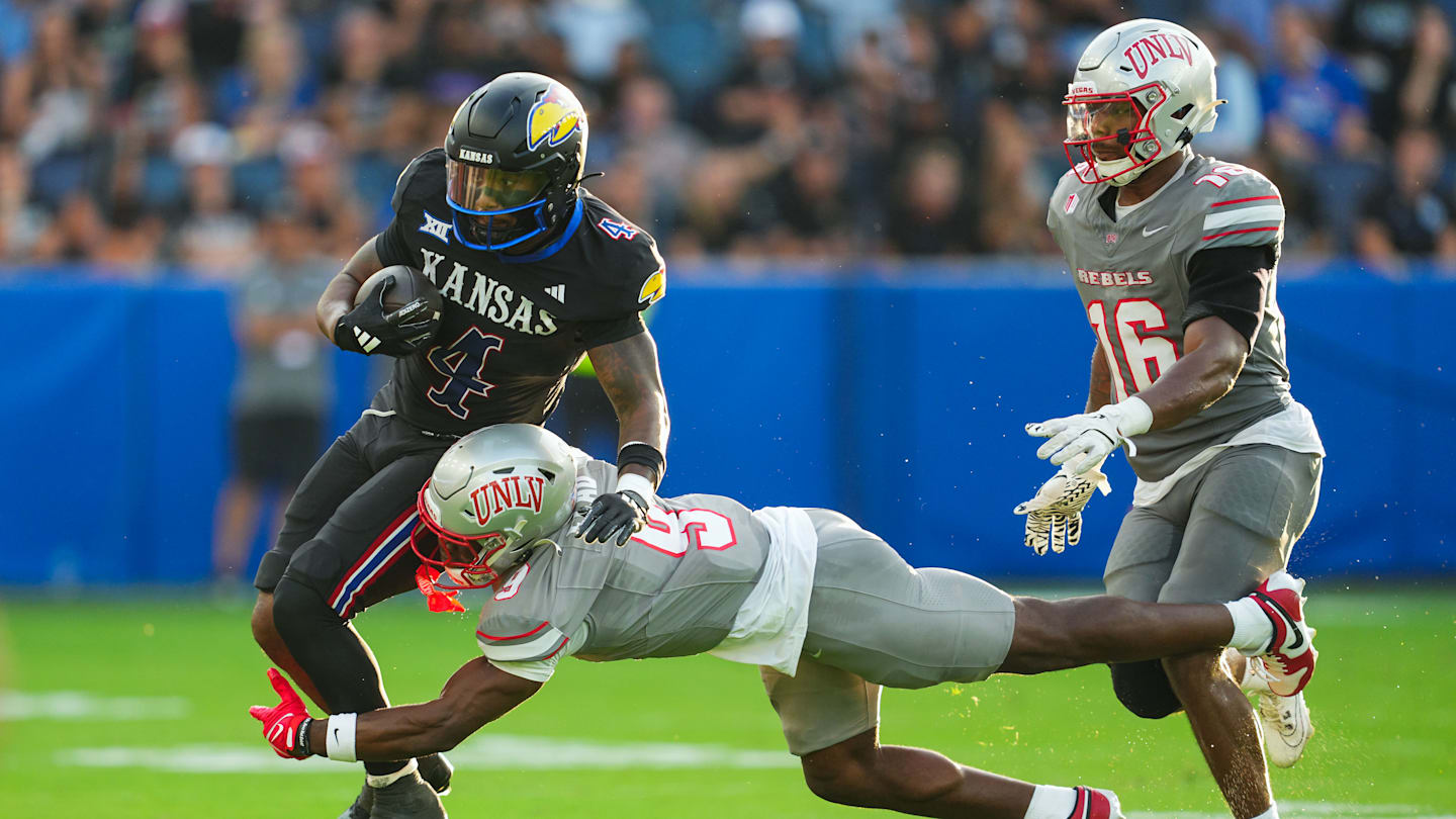 UNLV Stuns Kansas, Avenges 2023 Guaranteed Rate Bowl Loss