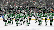 The Dallas Stars after losing to the Edmonton Oilers in the Western Conference Final of the 2025 Stanley Cup Playoffs