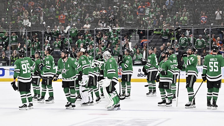 The Dallas Stars after losing to the Edmonton Oilers in the Western Conference Final of the 2025 Stanley Cup Playoffs