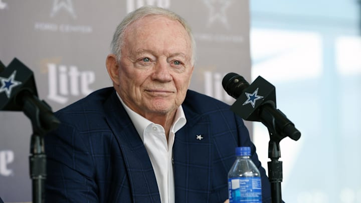 Jerry Jones compared Thursday's Micah Parsons trade to the Herschel Walker trade. Jerry Jones compared Thursday's Micah Parsons trade to the Herschel Walker trade.