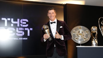 Robert Lewandowski, ganador del último premio The Best