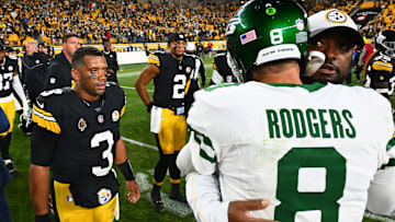 Russell Wilson, Justin Fields, Mike Tomlin, Aaron Rodgers