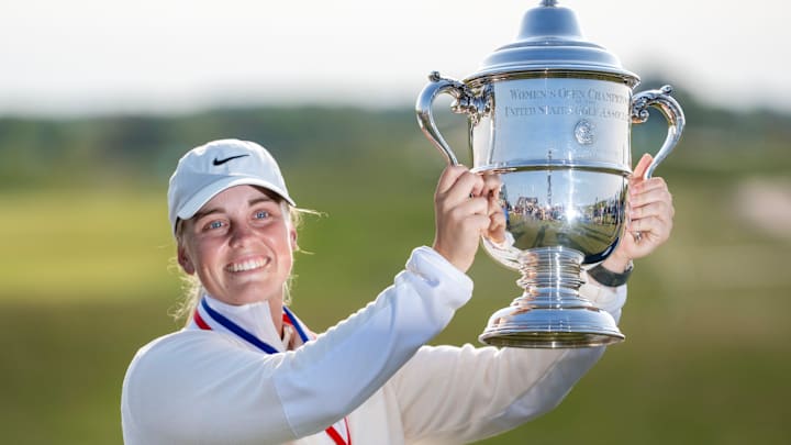 Maja Stark admitted she struggled mentally after winning the U.S. Women's Open in June. Maja Stark admitted she struggled mentally after winning the U.S. Women's Open in June.