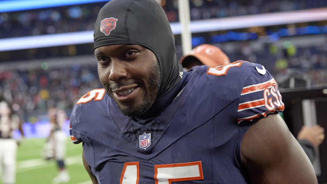 Amen Ogbongbemiga was given his release by the Bears on Thursday.